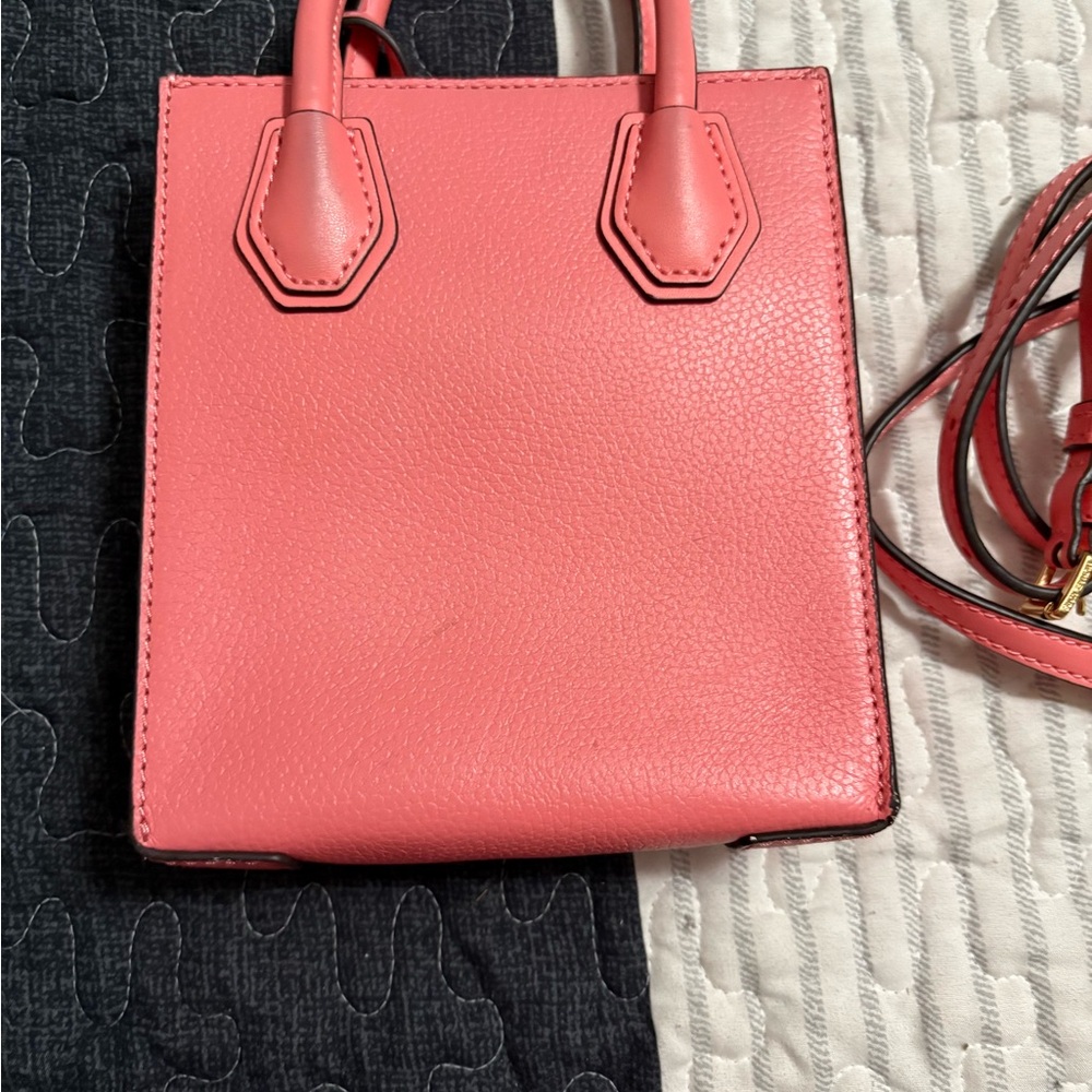 Michael Kors Pink Mini Bag with Gold Hardware - Picture 3 of 4